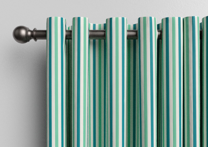 The British Stripe Co. Catherine, Blackpool No.1 - Made to Measure Curtains - Image 12